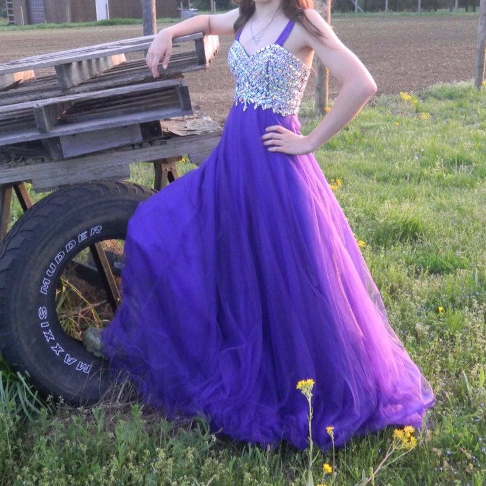 BLUSH PROM💐 LONG DRESS💐CORSET BACK💐 Prom dress